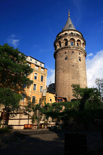 galata tower photo
